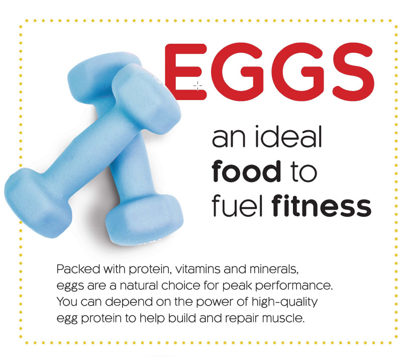 eggs an ideal food to fuel fitness