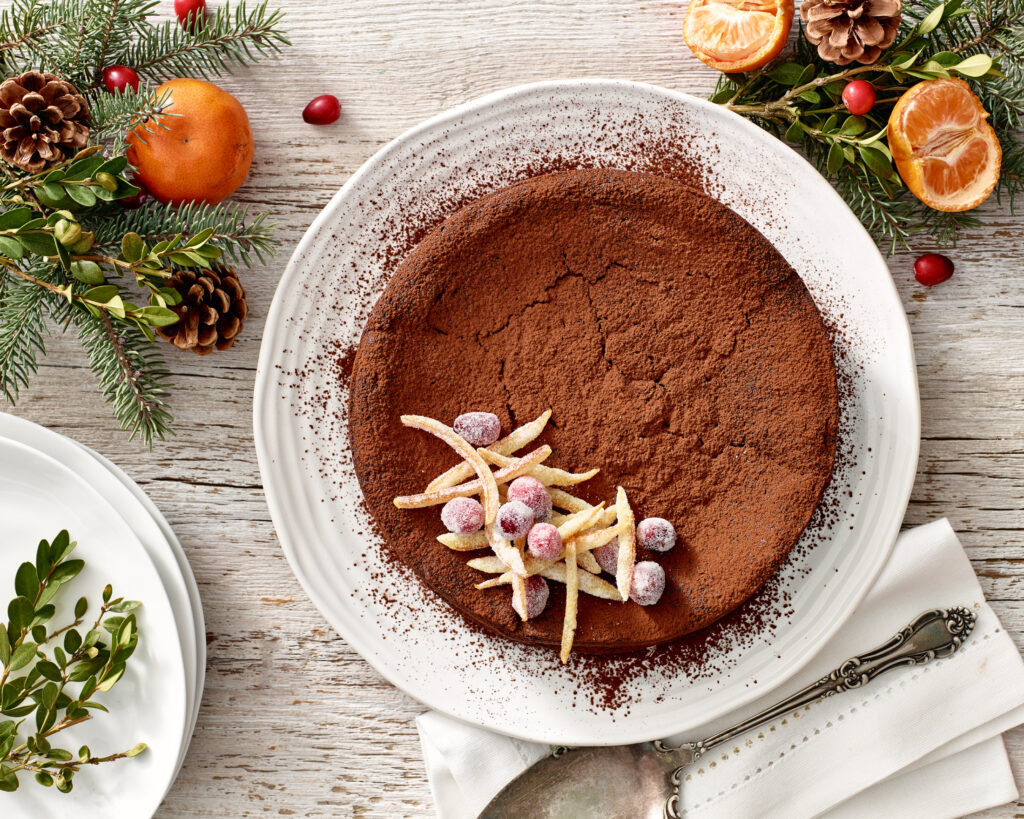 Flourless Brownie Cake - Get Cracking
