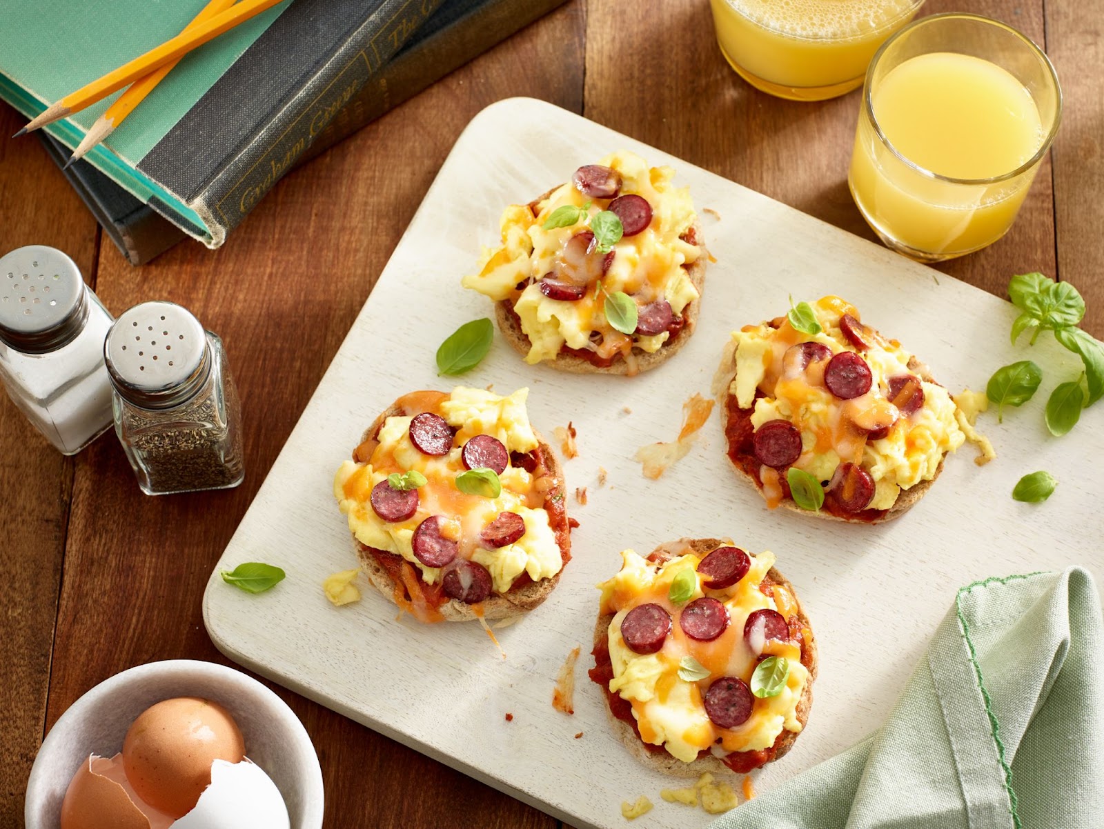 What is considered a serving of scrambled eggs?